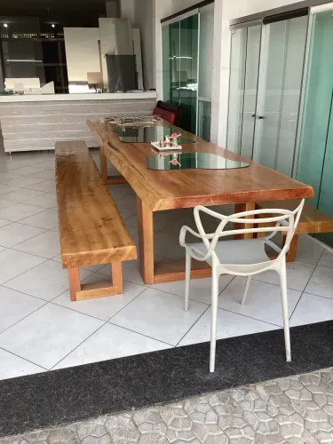 Mesa externa madeira