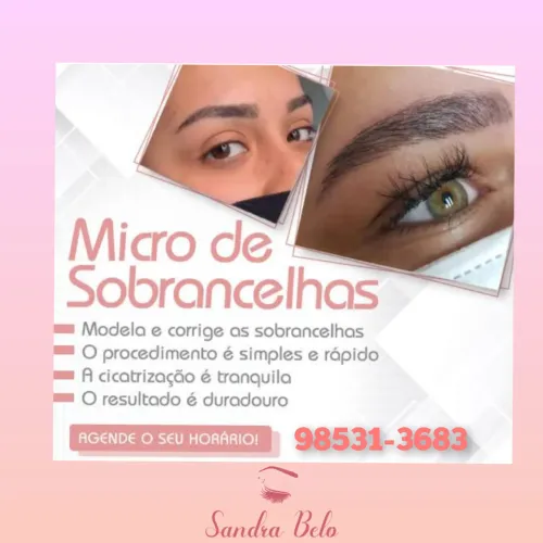 Micropigmentação de sobrancelhas 