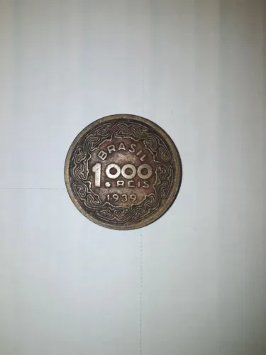 Moeda antiga 1000 Réis