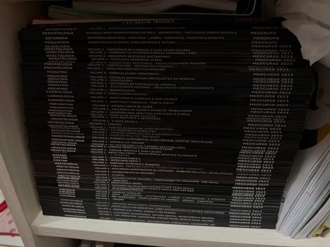 Livros Medcurso e Med 