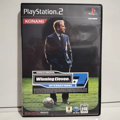 Winning Eleven 7 International PS2 Original Japonês Mídia Física Completo CIB