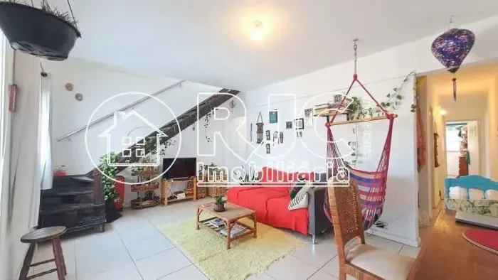 Cobertura duplex para venda tem 183m² com 3 quartos em Santa Teresa - Rio de Janeiro - RJ