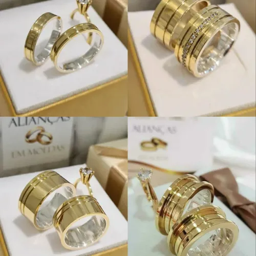 Alianças Garantia permanente Moeda antiga