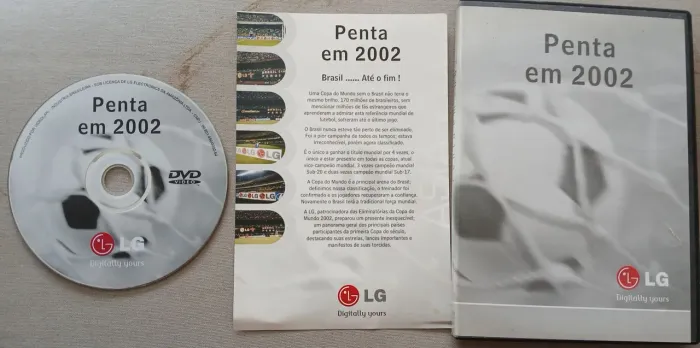 DVD Penta em 2002 - Brasil Frete Gratis