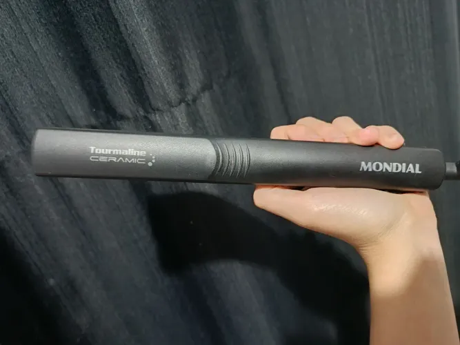 Prancha de Cabelo Tourmaline Ceramic Mondial 220
