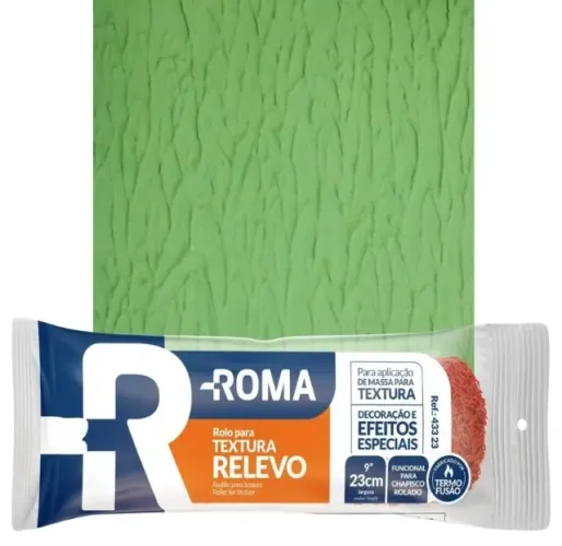 ROLO TEXTURA CABELO DE ANJO 23CM S/ SUP ROMA
