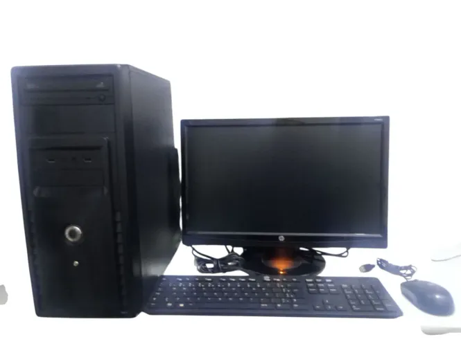 Computador completo Ssd 128g ( wi-fi brinde ) + tela 19 + wi-fi brinde