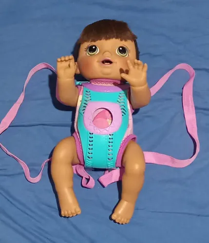 Baby Alive Hora do Passeio + Canguru Original