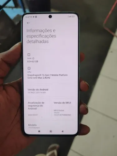 REDMI NOTE 13 PRO 5G 256GB ZERO