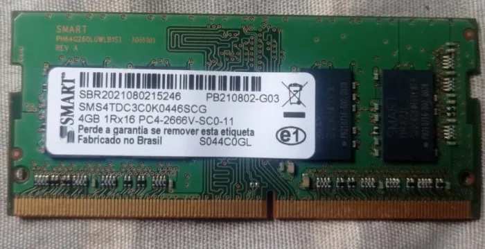 SMART 4GB DDR4 2666MHz Notebook SO-DIMM