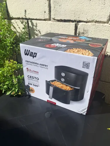 Airf Fryer WAP Grand 5,2L 1500W-grande, potente e Antiaderente/sem óleo