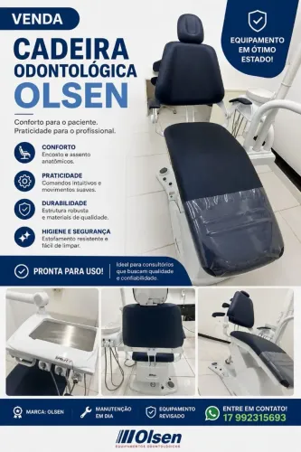 Vendo cadeira odontológica