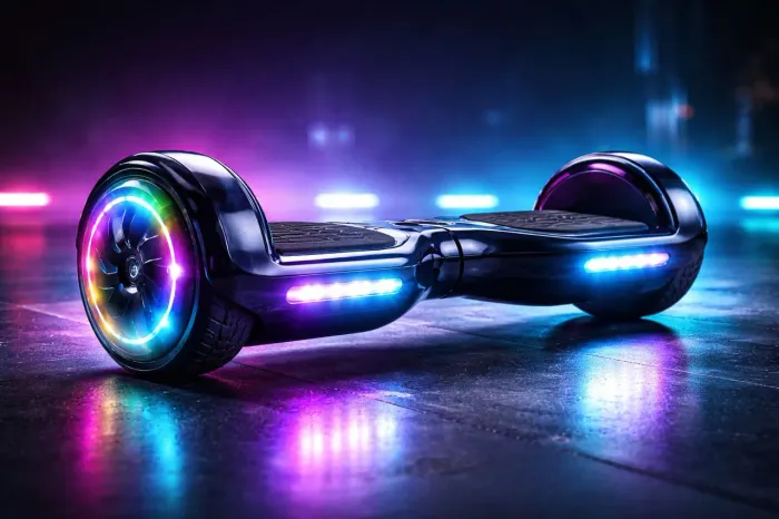 ? HOVERBOARD ELÉTRICO COM LED