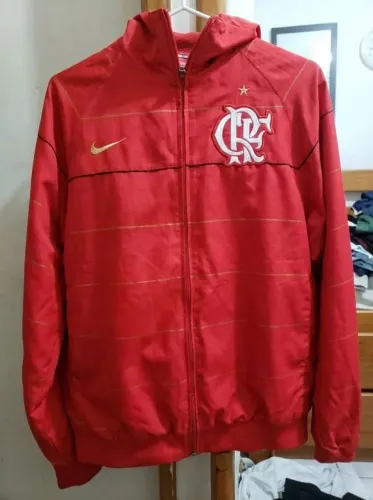 Blusa Casaco Original 2007 Flamengo Vermelho Nike Tamanho P