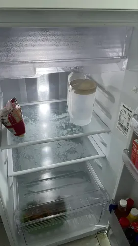 Geladeira/Refrigerador Panasonic Frost Free Duplex Branca 387L Top Freezer