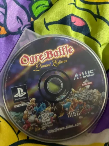 Ogre Battle: Limited Edition - PS1 Original (NTSC-U) - Apenas Disco