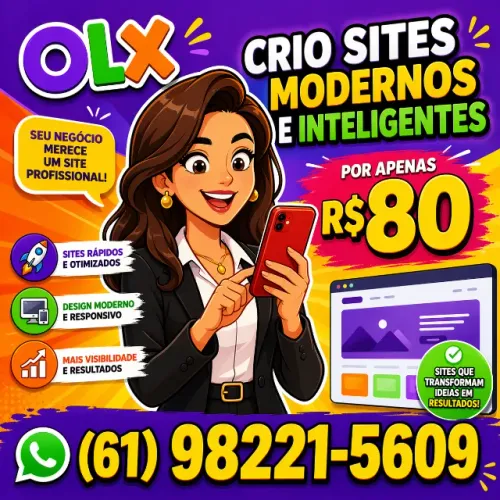 Criação de Sites Para Empresas e Autônomos