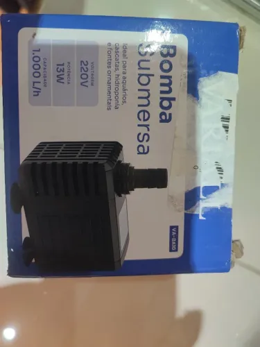 Bomba submersa 220V 13W 1000L/h