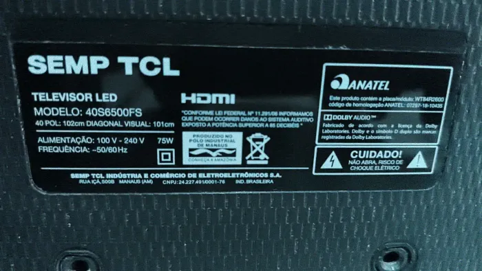TV TCL usada