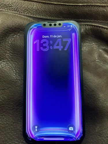 iPhone 14 128Gb sem marcas de uso, película privacidade capinha com MagSafe e suporte