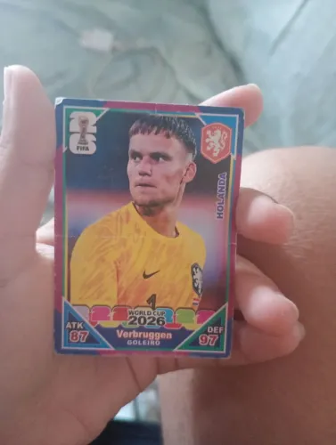 Figurinha da copa de 2026