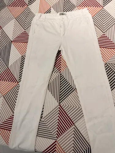 Calça Branca/Bege social Jacris