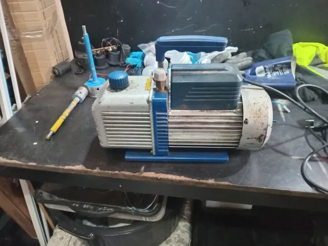Máquina, motor, vácuo ar condicionado 10CFM 2 ciclos