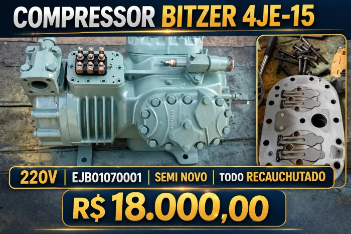 COMPRESSOR BITZER 4JE-15  