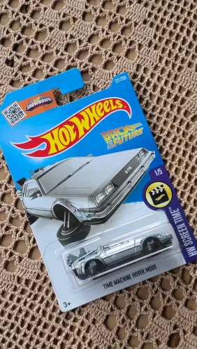 Hot Wheels DeLorean "Hover Mode" (De Volta para o Futuro II) - Edição Rara de 2016!