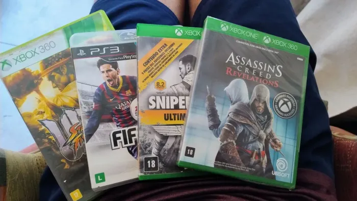 Jogos Xbox 360 One e Séries X