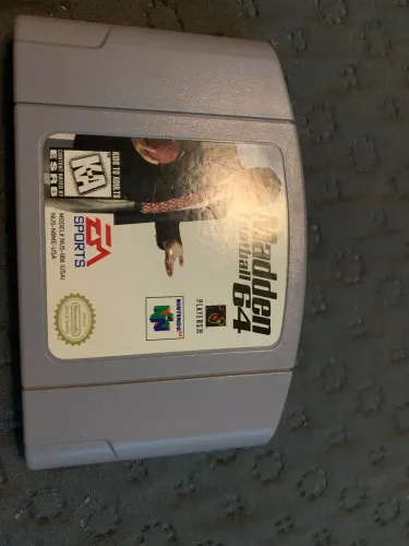 Cartucho Madden Football 64 Label N64 Original