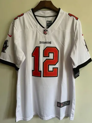 Jersey NFL Tampa Bay Buccaneers #12 Tom Brady Tam: M + 1 camisa BRINDE