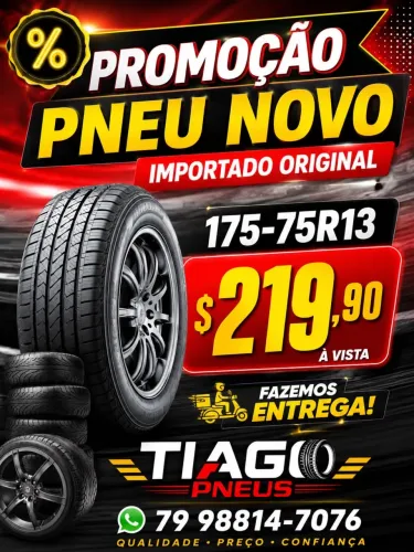 Pneu novo aro 13 /14 /15 /16/17
