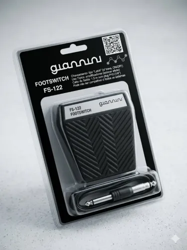 PEDAL FOOTSWITCH DE CLICK (NOVO)! NUNCA USADO.