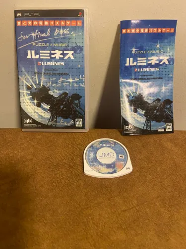 PSP- Lumines puzzle X Music - Japones completo