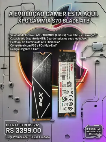 Nvme xpg s70 blade 4tb