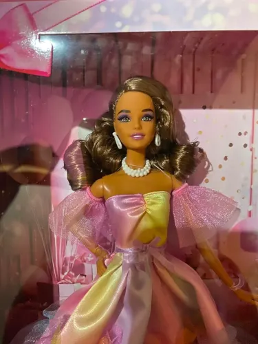 Boneca Barbie Collector Birthday Wishes