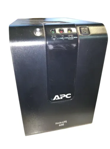 Nobreak Apc Back-ups 600 115v - Sem Bateria - Funcionando Preto (Usado)
