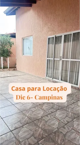 CASA PARA LOCAÇÃO - DIC VI | CAMPINAS 