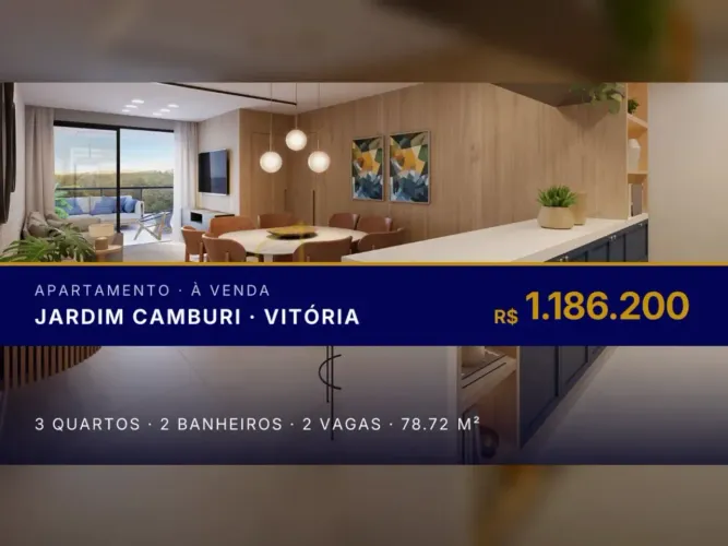 Incrível Apartamento com Varanda Gourmet em Jardim Camburi - Lúmea Camburi