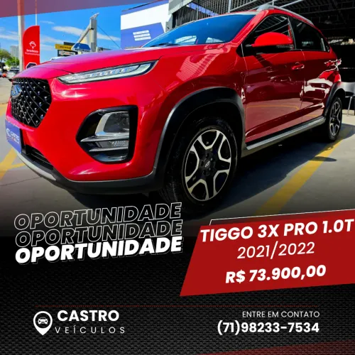 Chery Tiggo 3X PRO 1.0 Turbo Flex AUT 2022