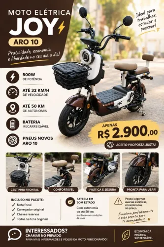 Moto elétrica Joy