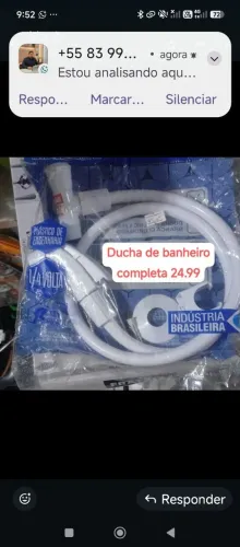 Ducha de banheiro liquidação 
