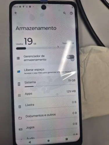 Placa moto edge 20 128 gb