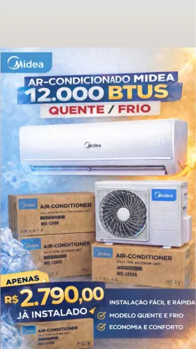 Ar condicionados já instalado 2.790,00