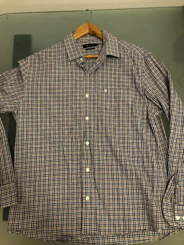 Camisa Social de gola VR Collezioni xadrez G