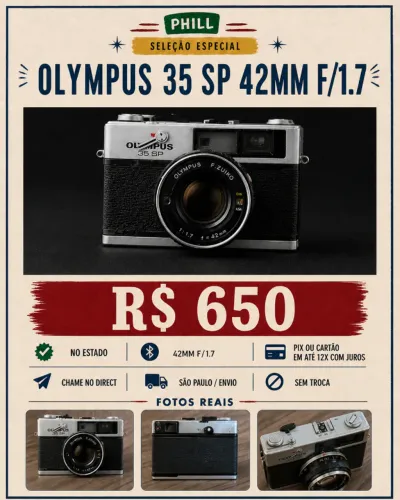 OLYMPUS 35 SP 42MM F/1.7