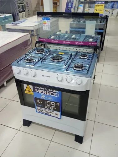 Fogão Mueller 5 Bocas Automático