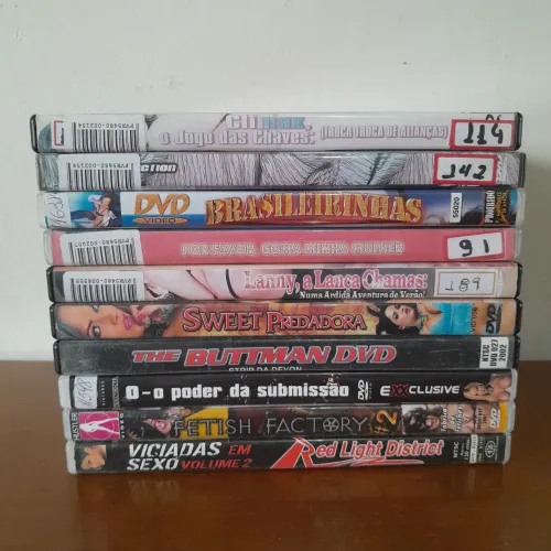 Lote 10 Dvds Originais