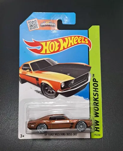 Hot Wheels 69' Ford Mustang 302 Boss Super T Hunt Sth